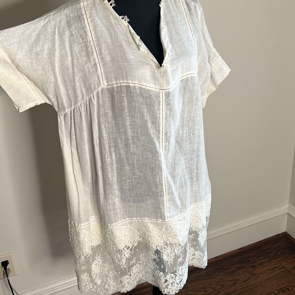 White Feminine Dress